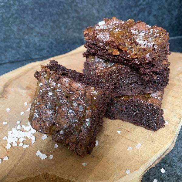 WoWenzo Brownies Karamel Zeezout