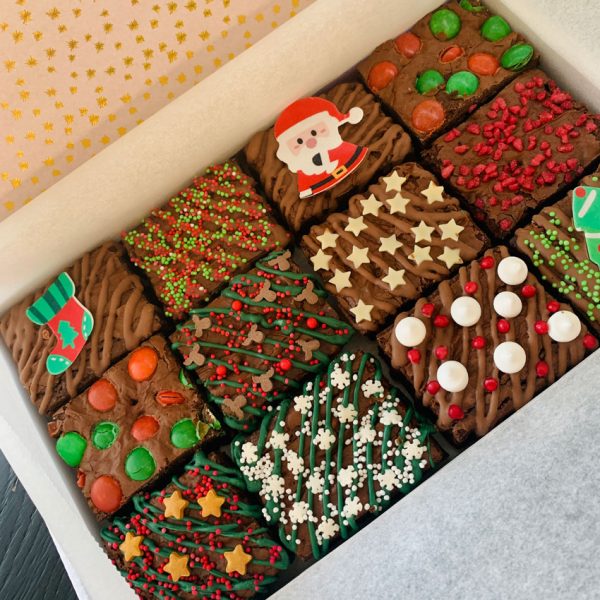 WoWenzo Brownies Kerst assorti 12