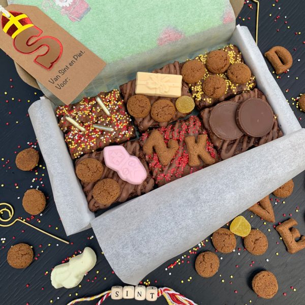 WoWenzo Brownies Sint assorti 6